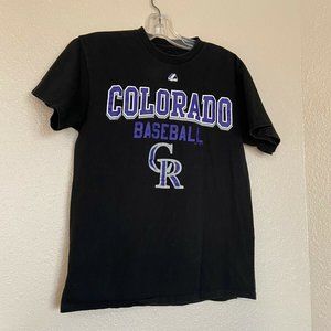 Colorado Rockies Baseball MLB Shirt Medium